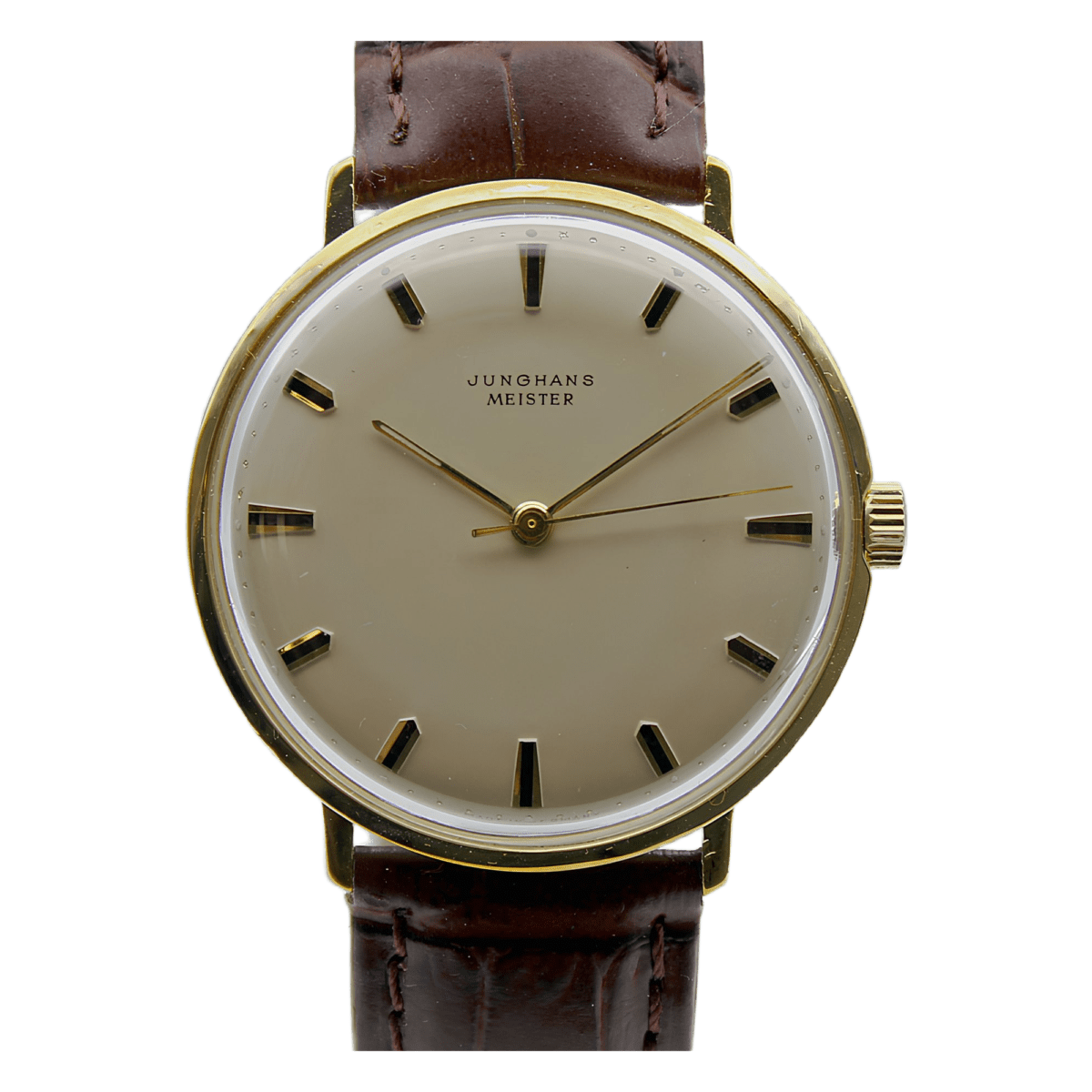 Armbanduhr JUNGHANS MEISTER 60er Jahre Selten Original Top Zustand neue Revision